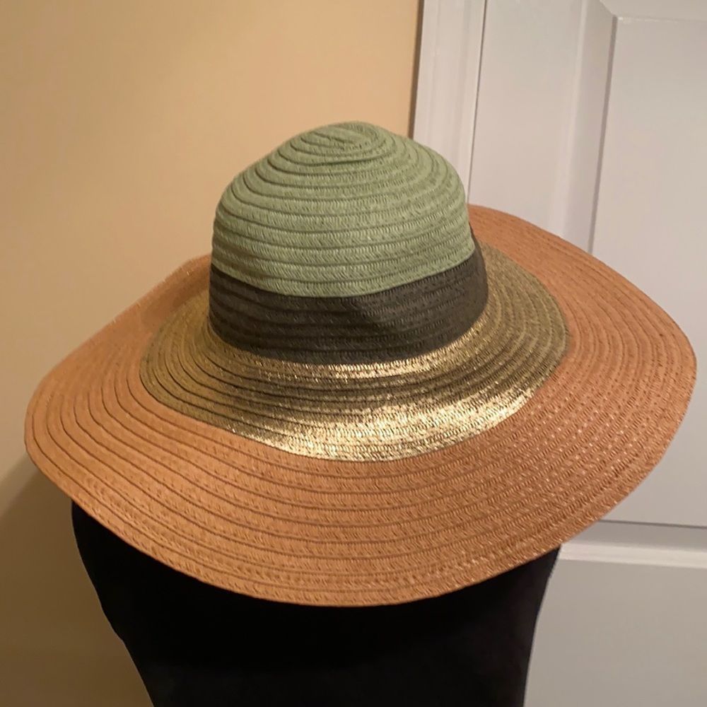 NWT Straw Beach Hat